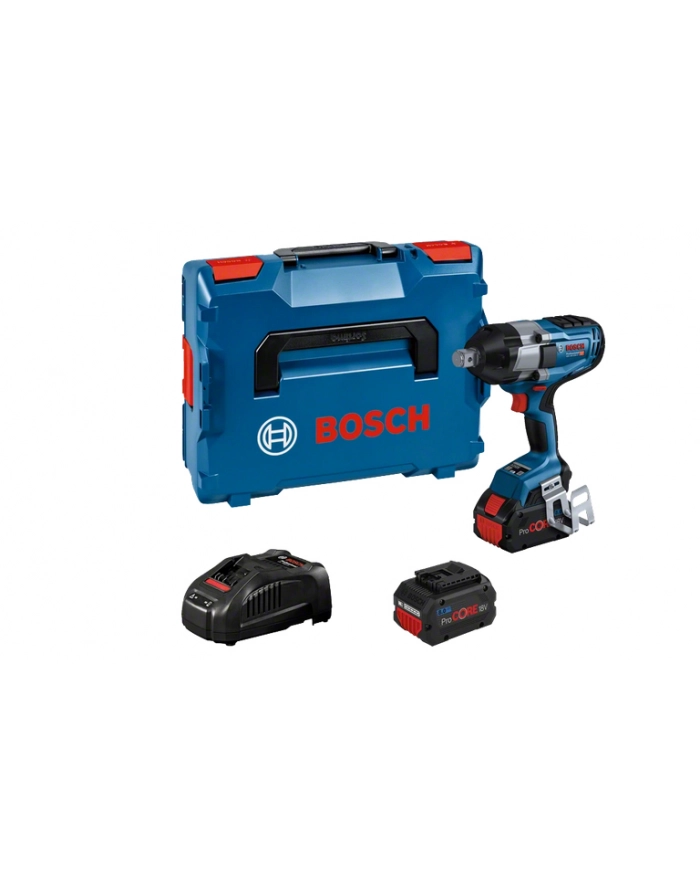 BOSCH KLUCZ UDAROWY 18V 3/4''; 2x5,0Ah + GAL1840 + L-BOXX GDS 18V-1050 H główny
