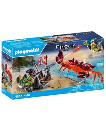 playmobil Zestaw z figurkami Pirates 71532 Walka z ogromnym krabem