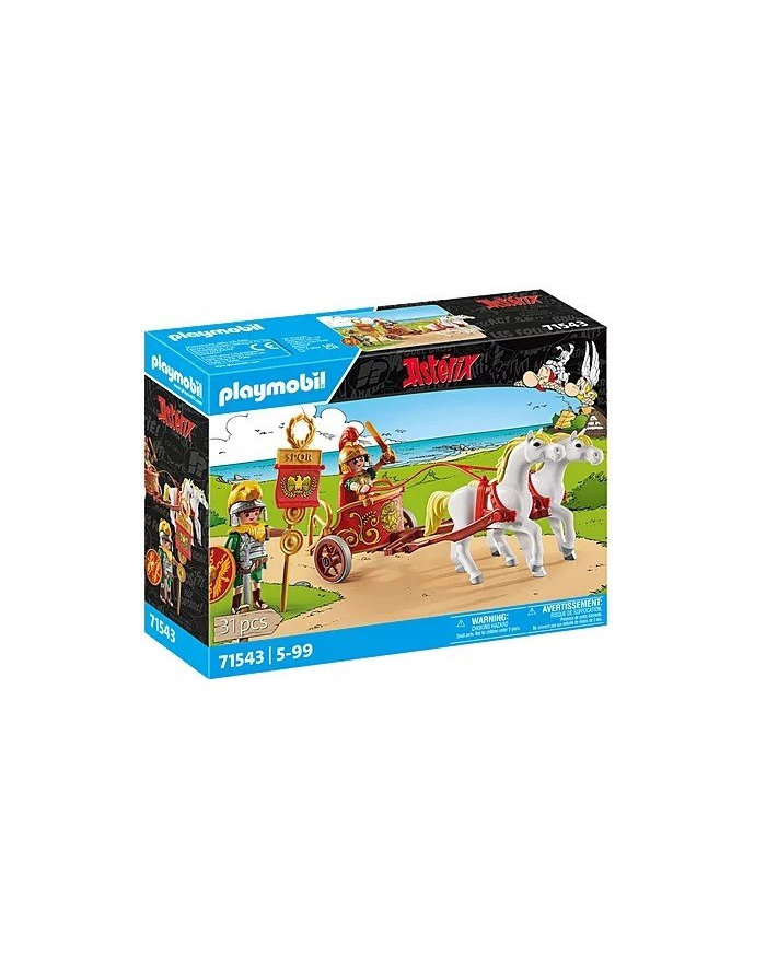 playmobil Zestaw Asterix 71543 Rzymski rydwan główny