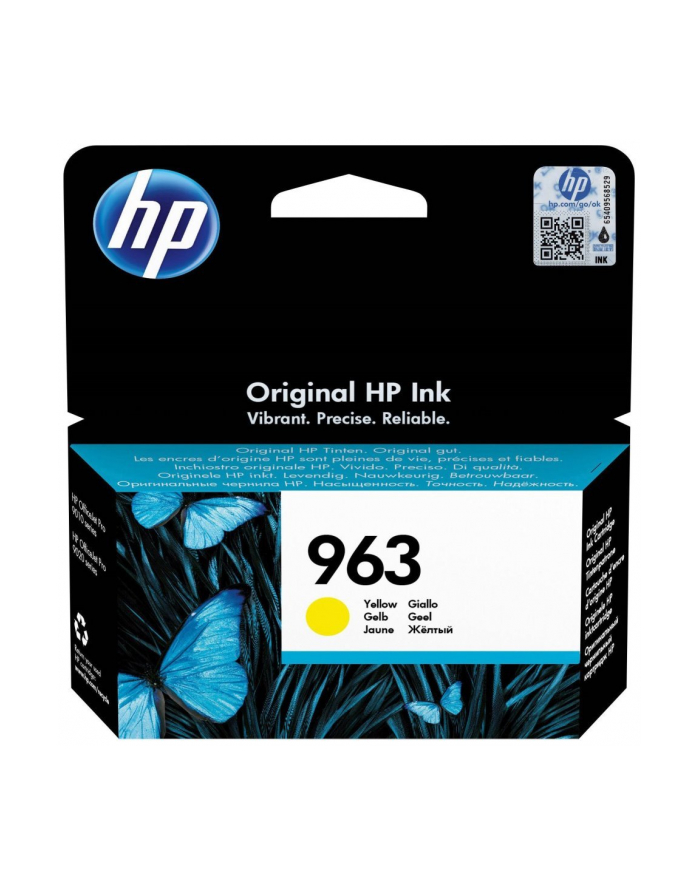 hewlett-packard INK CARTRIDGE NO 963 YELLOW/ES główny