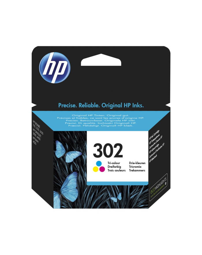 hewlett-packard HP 302 TRI-COLOR ORIGINAL INK/EN/PL/HU/CZ/SL CARTRIDGE główny