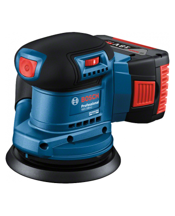 BOSCH SZLIFIERKA MIMOŚRODOWA 125mm GEX 185-LI SOLO nr 1