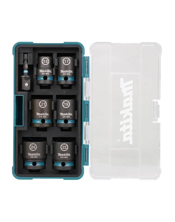 MAKITA ZESTAW NASAD-EK UDAROWYCH 1/2''; 7szt 13-24mm główny