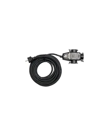 YATO PRZEDŁUŻACZ Z ROZGAŁĘŹNIKIEM 10m 3x1,5mm2 IP44 16A H07RN-F 8116 nr 1