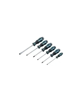 MAKITA ZESTAW WKRĘTAKÓW  6szt  (SL4,0 x 100 / SL5,5 x 100 / SL6,5 x 100 / SL8 x 100 / PH1 x 100 / Ph2 x 100) nr 1