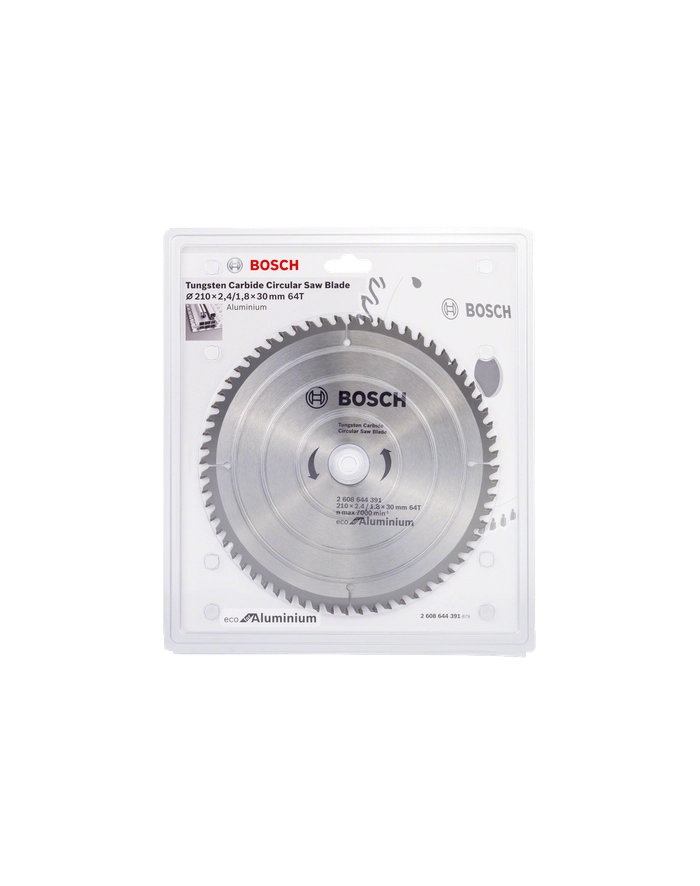 bosch PIŁA DO ALUMINIUM 210x30mm 64-ZĘBY ECO główny