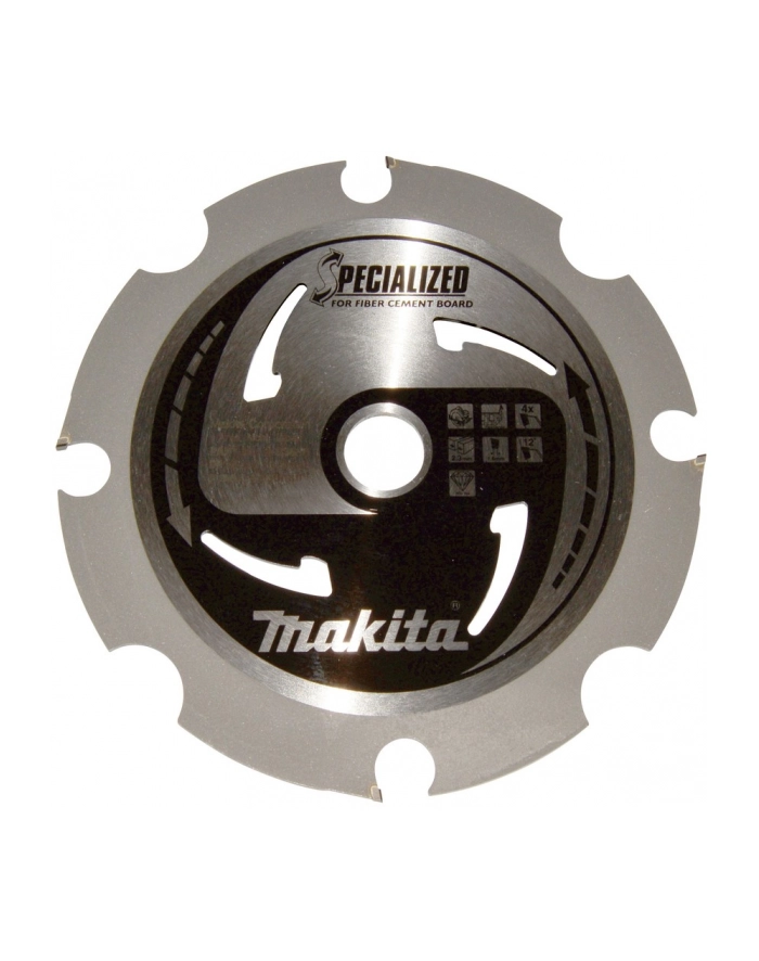 MAKITA PIŁA TARCZOWA  165x20x4z SPECJALIZED PŁYTY WŁÓKNOWO-CEMENTOWE główny