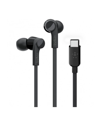 BELKIN ROCKSTAR INEAR HEADPHONE/WITH USB-C CONNECTOR BLACK nr 1
