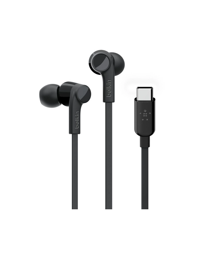 BELKIN ROCKSTAR INEAR HEADPHONE/WITH USB-C CONNECTOR BLACK główny