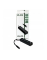 HUB 3Port Inter-Tech Argus IT-410 1x RJ45 Gigabit Lan passiv Black - nr 11