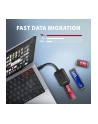 axagon ADM2-CM Adapter USB-C Gen 2 M.2 NVMe/SATA SSD - nr 44