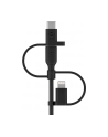 belkin BOOST CHARGE UNIV CHARG CABLE/LIGHT/MICRO-USB/USB-C TO-A 1M BL - nr 15