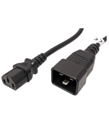 Premiumcord Kabel síťový propojovací 230V 10A 2m, konektory IEC 320 C13 - IEC 320 C20 (PRC) nr 2