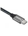 PREMIUMCORD  KABEL USB 3.2 GEN 2 TYPU C, WTYCZKA NA WTYCZKĘ, ŁADOWANIE DO 5 A, 100 W, SUPER PRĘDKOŚĆ 20 GBIT/S, ALUMINIOWE ZAŚLEPKI, PLECIONKA BAWEŁNI - nr 3