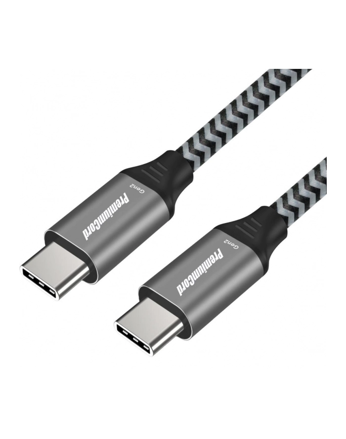 PREMIUMCORD  KABEL POŁĄCZENIOWY USB-C 3.2 GEN 2X2, KABEL DANYCH SUPERSPEED DO 20 GBIT/S, KABEL ŁADUJĄCY DO 5A, ZŁĄCZE USB 3.2 GENERACJI 2X2 TYPU C, KO główny