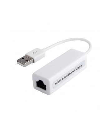 PREMIUMCORD  ADAPTER USB 2.0 NA LAN RJ45 ETHERNET 10/100 MBIT, USB 2.0 TYP A NA ETHERNET, 100 MBIT, KOLOR BIAŁY  () nr 1