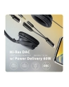 axagon ADA-HCPD Zewnętrzna karta dźwiękowa USB-C 32bit DAC 3.5mm (F) złącze, 384kHz + PD 60W - nr 28