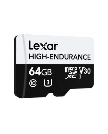 Lexar High-Endurance 64GB Micro SDXC Do 100Mb/S Sd nr 1