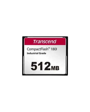 Transcend Karta Compact Flash CF180I 512 MB / R: 85 MB / W: 70 MB nr 1