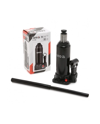 YATO DŹWIGNIK TŁOKOWY HYDRAULICZNY SŁUPKOWY  5T, 216 - 413mm nr 2