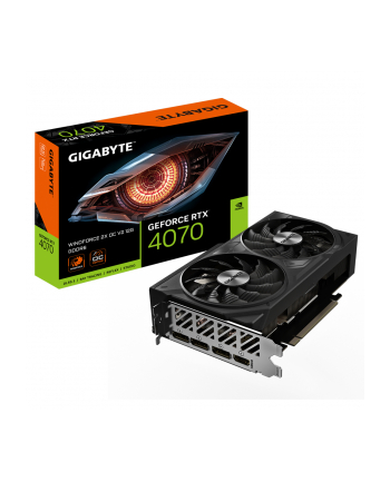 gigabyte Karta graficzna GeForce RTX 4070 WINDFORCE 2X OC V2 12GB GDDR6 192bit