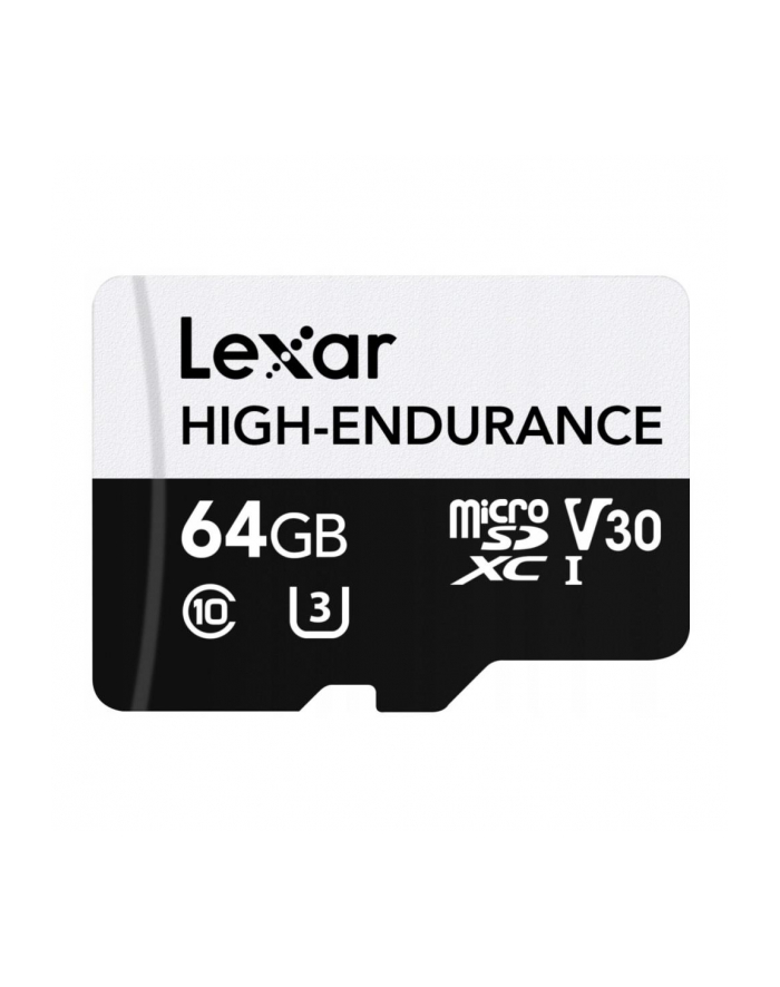 Lexar High-Endurance 64GB Micro SDXC Do 100Mb/S Sd główny