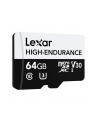 Lexar High-Endurance 64GB Micro SDXC Do 100Mb/S Sd - nr 4