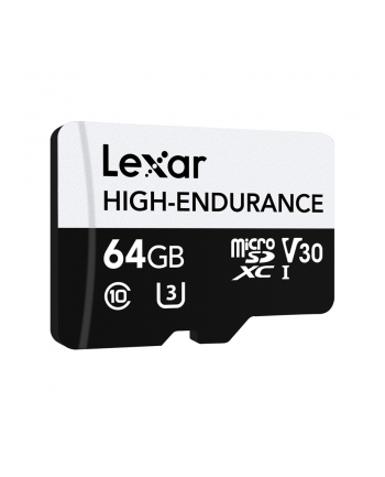 Lexar High-Endurance 64GB Micro SDXC Do 100Mb/S Sd nr 1