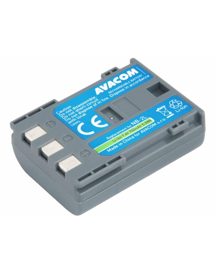Avacom Zapasowy akumulator Canon NB-2LH / Li- ION / 7,4 V / 700 mAh / główny