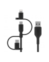 belkin BOOST CHARGE UNIV CHARG CABLE/LIGHT/MICRO-USB/USB-C TO-A 1M BL - nr 7