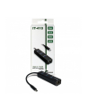 HUB 3Port Inter-Tech Argus IT-410 1x RJ45 Gigabit Lan passiv Black - nr 11
