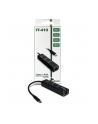 HUB 3Port Inter-Tech Argus IT-410 1x RJ45 Gigabit Lan passiv Black - nr 2
