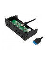 Logilink Hub Usb 7-Portowy 3.0 Wnęka 5,25&Quot; Czarny (Ua0342) - nr 6