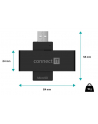Connect It Usb Čtečka Eobčanek A Čipových Karet, Czarna (0000052276) - nr 3