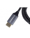 PREMIUMCORD  8K DISPLAYPORT 1.4 KABEL M/M 0,5 M, DISPLAYPORT NA DISPLAYPORT, 32,4 GB/S, WIDEO 8K@60HZ, 4K@120HZ 2160P, HDCP 2.2, POZŁACANE ZŁĄCZA, KAB - nr 2