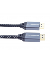 PREMIUMCORD  8K DISPLAYPORT 1.4 KABEL M/M 0,5 M, DISPLAYPORT NA DISPLAYPORT, 32,4 GB/S, WIDEO 8K@60HZ, 4K@120HZ 2160P, HDCP 2.2, POZŁACANE ZŁĄCZA, KAB - nr 8