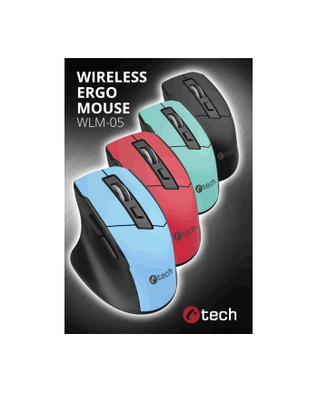 C-Tech Ergo WLM-05 czerwona (WLM05R)