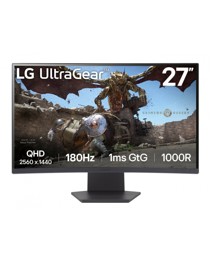Lg 27'' 27GS60QC-B QHD  2560 x 1440 VA główny