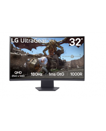 LG 32'' 32GS60QC-B QHD   2560 x 1440 pixels  300 cd VA