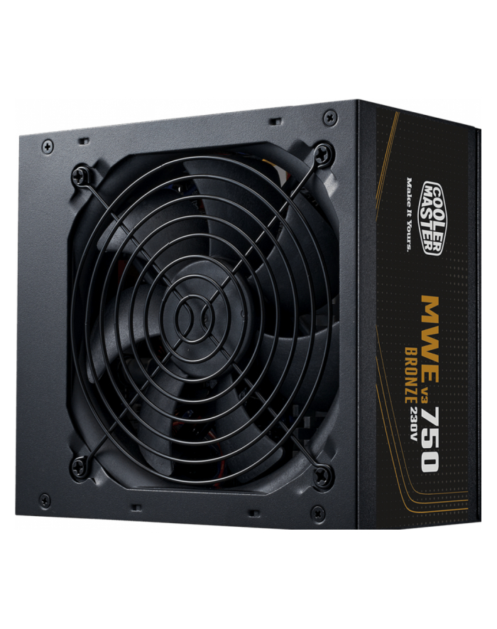Cooler Master Zasilacz MWE Bronze V3 MPE-7501-ACABW-3BEU 750 W (MPE7501ACABW3BEU) główny