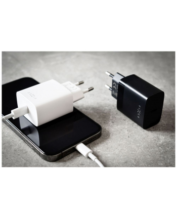 Fixed PD Travel Charger, USB-C, 20 W, biała (8591680144969)