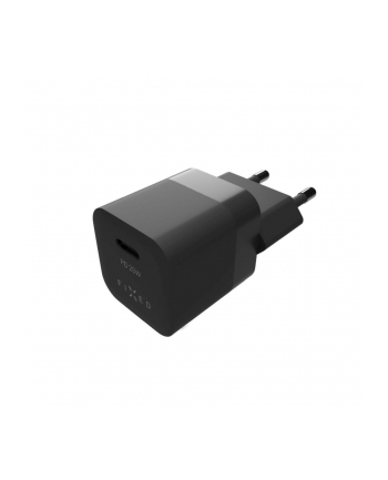 Fixed Mini PD Travel Charger, USB-C, 25 W, czarna (8591680145867)