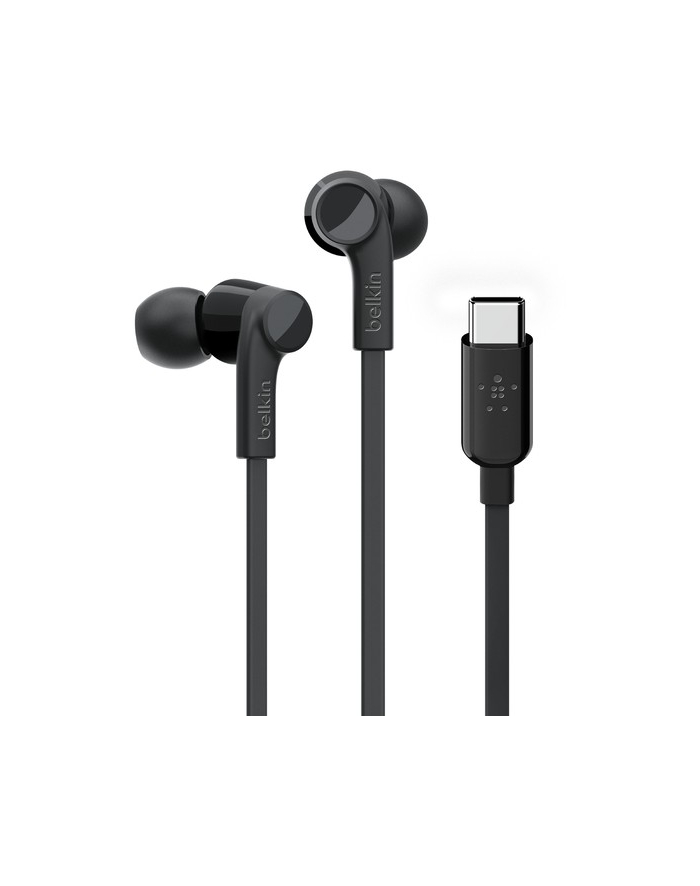 BELKIN ROCKSTAR INEAR HEADPHONE/WITH USB-C CONNECTOR BLACK główny