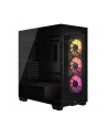 Corsair Obudowa 3500X TG Mid-Tower czarna (KOCRROC03500XB0) - nr 1