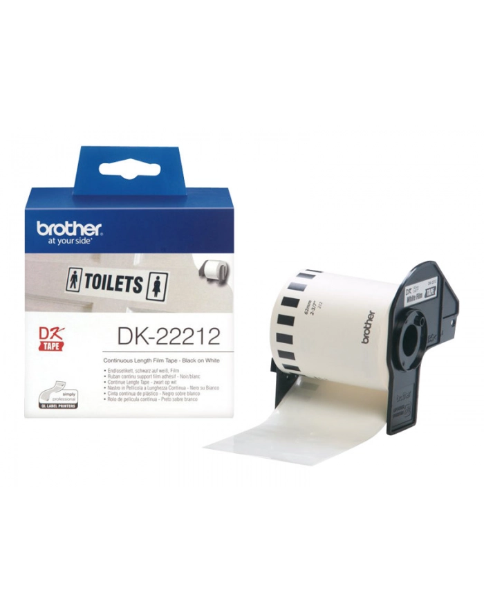 bczerwonyher DK CONTINUOUS LABELS WHITE/F/ QL-500/550 FILM 1524M 62MM główny