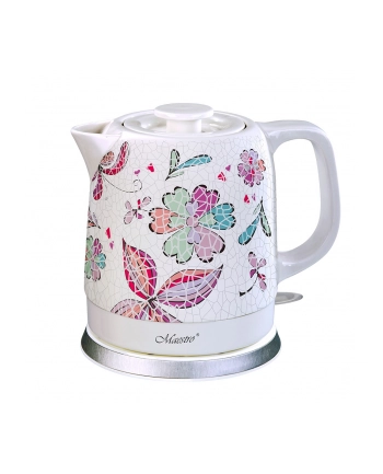 feel-maestro Ceramiczny czajnik elektryczny 1,5l  1500W  MR-068-FLOWERS nr 1