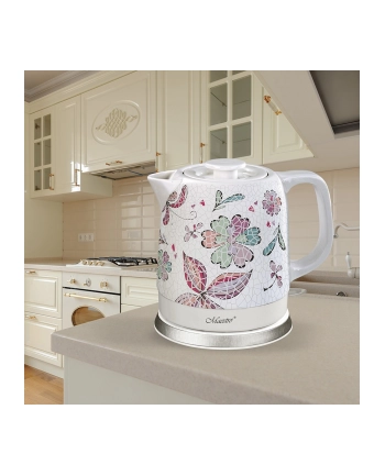 feel-maestro Ceramiczny czajnik elektryczny 1,5l  1500W  MR-068-FLOWERS nr 2