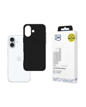 3mk Matt Case iPhone 16 6,1 Czarne