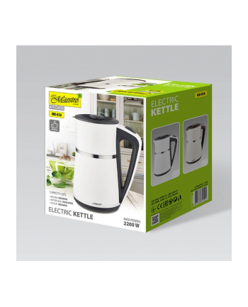 feel-maestro Czajnik elektryczny 1,7l 2200W MR-030-WHITE nr 1