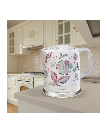 feel-maestro Ceramiczny czajnik elektryczny 1,5l  1500W  MR-068-FLOWERS nr 2